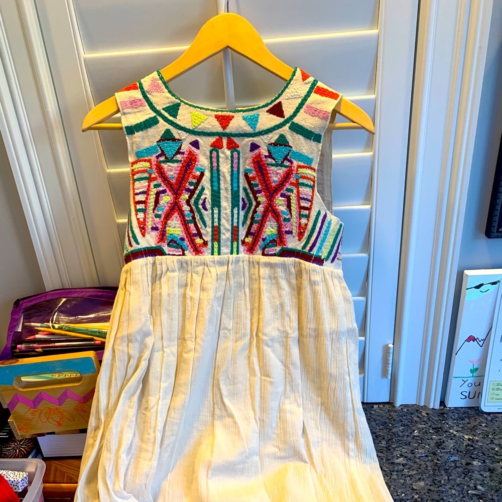 Gryphon for Anthropologie woven top dress